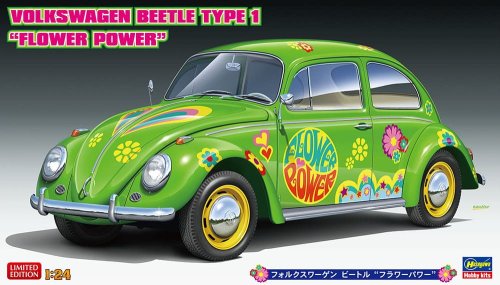 Przejdź do produktu HASEGAWA 20488 - 1:24 Volkswagen Beetle Type 1 Flower Power