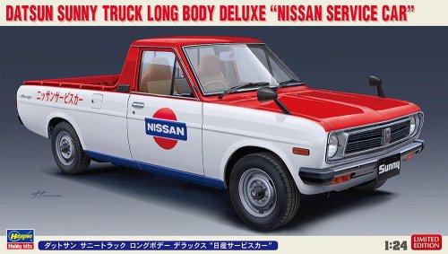 Przejdź do produktu HASEGAWA 20482 - 1:24 Datsun Sunny Truck Long Body Deluxe Nissan Service Car
