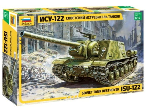 Przejdź do produktu ZVEZDA 3534 - 1:35 ISU-122 Soviet Tank Destroyer