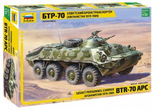 ZVEZDA 3557 - 1:35 BTR-70 APC Afghan Version