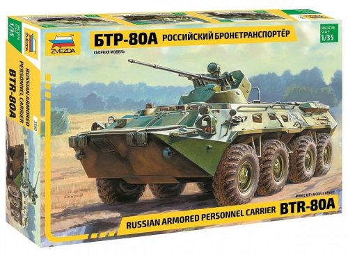 Przejdź do produktu ZVEZDA 3560 - 1:35 BTR-80 A Russian Personal Carrier