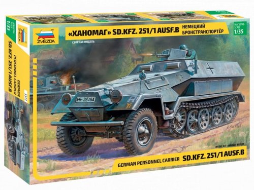 Przejdź do produktu ZVEZDA 3572 - 1:35 Sd.Kfz. 251/1 Hanomag