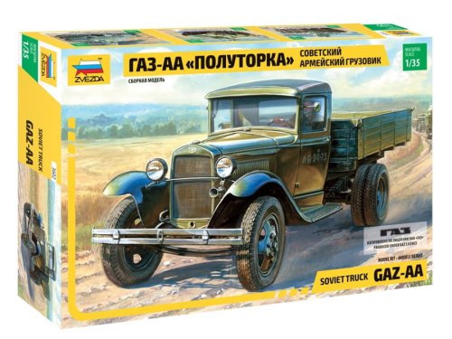 Przejdź do produktu ZVEZDA 3602 - 1:35 GAZ-AA Soviet Light Truck