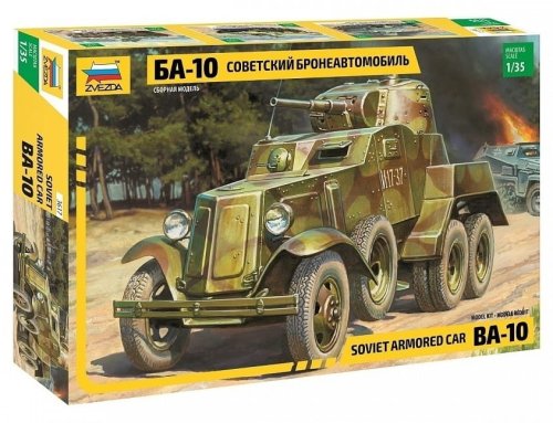 Przejdź do produktu ZVEZDA 3617 - 1:35 BA-10 Soviet Armored Car