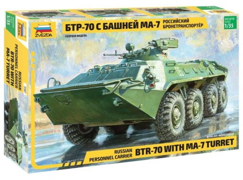 Przejdź do produktu ZVEZDA 3587 - 1:35 BTR-70 with MA-7 Turret