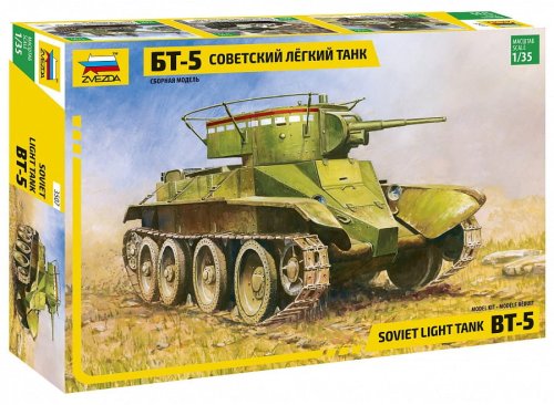 Przejdź do produktu Zvezda 3507 - 1:35 Soviet Light Tank BT-5