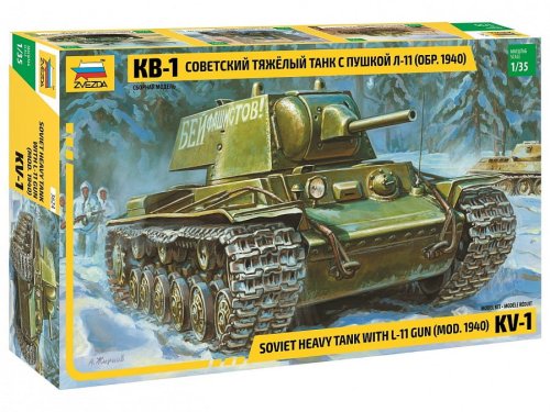 Przejdź do produktu Zvezda 3624 - 1:35 KV-1 mod. 1940