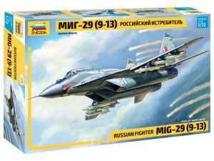 ZVEZDA 7278 - 1:72 MiG-29 ( 9-13 ) Soviet Fighter
