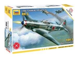 ZVEZDA 7301 - 1:72 Yak-3 Soviet Fighter