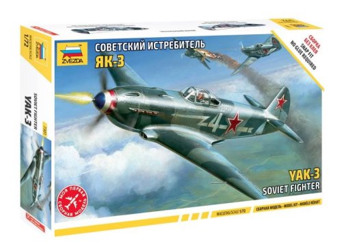 Przejdź do produktu ZVEZDA 7301 - 1:72 Yak-3 Soviet Fighter