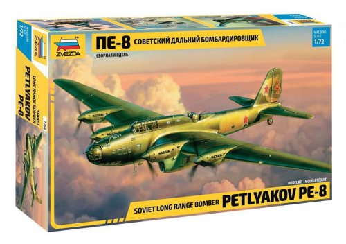 Przejdź do produktu ZVEZDA 7264 - 1:72 Petlyakov Pe-8 Soviet Bomber