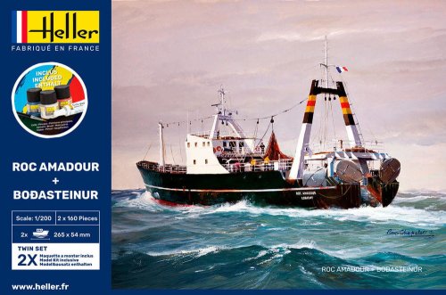 Przejdź do produktu HELLER 55608 - 1:200 Roc Amadour + Bodasteinur - Starter Kit Twinset