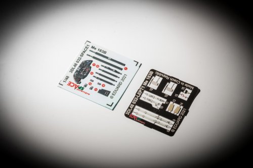 Przejdź do produktu EDUARD 3DL48032 - 1:48 Me 163B - Space 3D Decals + PE