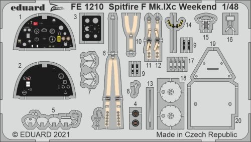 Przejdź do produktu EDUARD FE1210 - 1:48 Spitfire F Mk.IXc Weekend