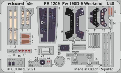 Przejdź do produktu EDUARD FE1209 - 1:48 Fw 190D-9 Weekend