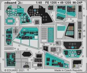 EDUARD FE1205 - 1:48 Mi-24P