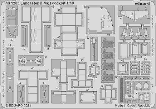 Przejdź do produktu EDUARD 491203 - 1:48 Lancaster B Mk.I cockpit