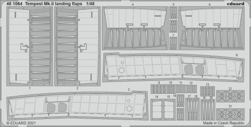 Przejdź do produktu EDUARD 481064 - 1:48 Tempest Mk.II landing flaps