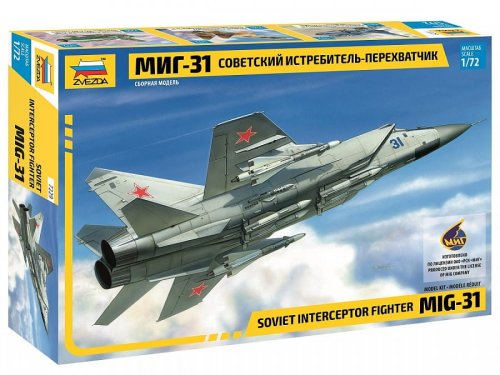 Przejdź do produktu ZVEZDA 7229 - 1:72 MiG-31 Soviet interceptor
