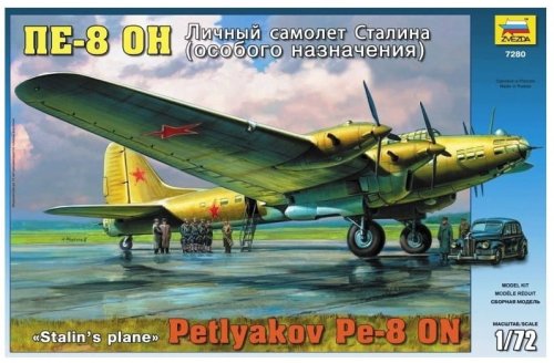 Przejdź do produktu ZVEZDA 7280 - 1:72 Petlyakov PE-8 ON