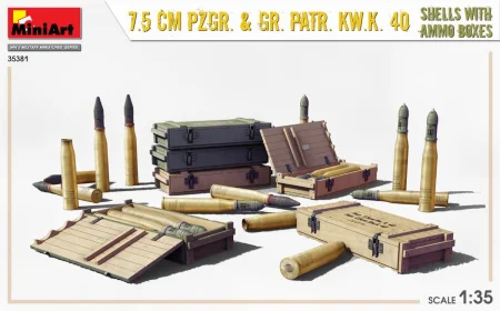 MINIART-35381-7.5cm Pzgr. & Gr. Patr. Kw.K. 40 Shells with ammo boxes (4).jpg