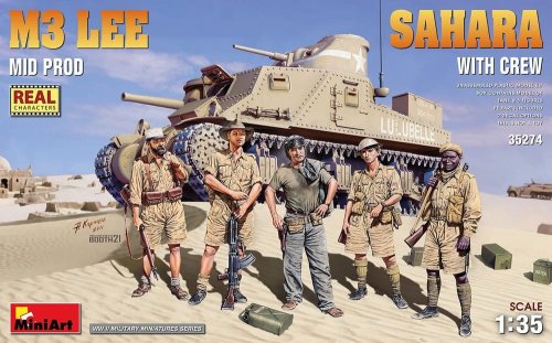 Przejdź do produktu MINIART 35274 - 1:35 M3 Lee mid production Sahara w/crew
