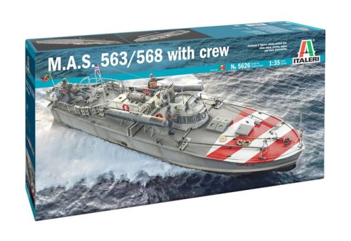 Przejdź do produktu ITALERI 5626 - 1:35 M.A.S. 563/568 with crew