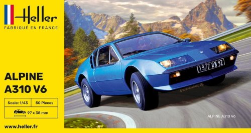 Przejdź do produktu HELLER 80146 - 1:43 Alpine A310 V6