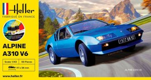 HELLER 56146 - 1:43 Alpine A310 V6 - Starter Kit