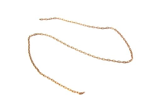 Przejdź do produktu CMK H1015 - Łańcuszek mosiężny 2,0mm x 1,2mm, długość 30 cm
