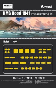 FLYHAWK 710125 - 1:700 HMS Hood 1941 - Hoist Detail Set