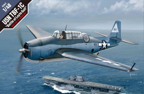 Przejdź do produktu ACADEMY 12340 - 1:48 USN TBF-1C Battle of Leyte Gulf