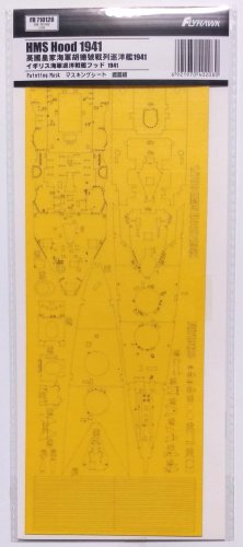 Przejdź do produktu FLYHAWK 710120 - 1:700 HMS Hood 1941 - Painting Mask