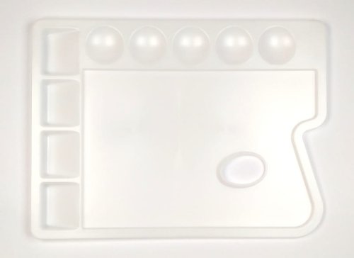 Przejdź do produktu Renesans - Paletka plastikowa prostokątna średnia 30x22 cm