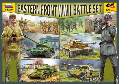 Przejdź do produktu ZVEZDA 5203 - 1:72 Zestaw modeli - Eastern Front WWII Battle Set
