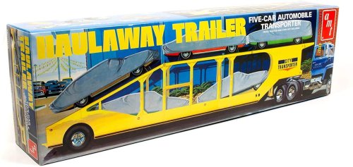 Przejdź do produktu AMT 1193 - 1:25 Haulaway Trailer Five-Car Automobile Transporter