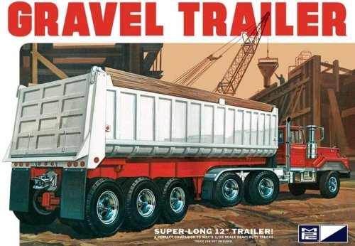 Przejdź do produktu MPC 823 - 1:25 Gravel Trailer 3 Axle