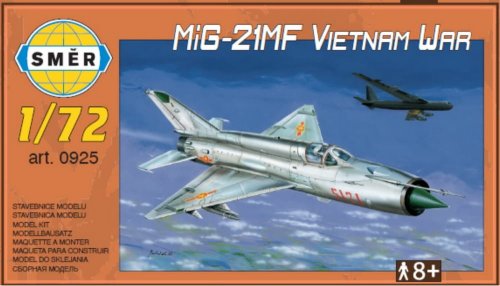 Przejdź do produktu SMER 0925 - 1:72 MiG-21MF Vietnam War