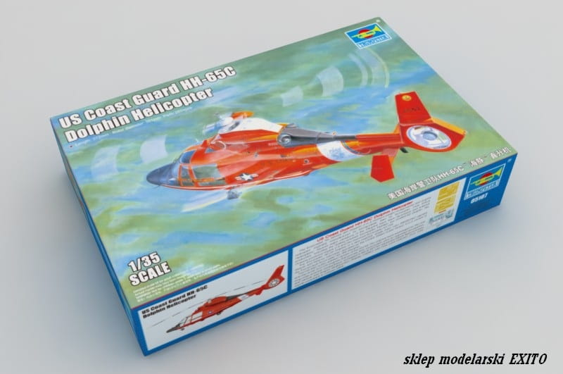 Przejdź do produktu TRUMPETER 05107 - 1:35 US Coast Guard HH-65C Dolphin Helicopter
