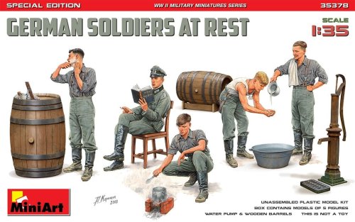Przejdź do produktu MINIART 35378 - 1:35 German Soldiers At Rest - Special Edition