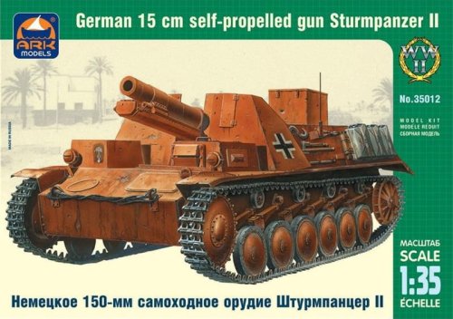 Przejdź do produktu ARK MODELS 35012 - 1:35 German 15 cm SPG Sturmpanzer II