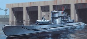 MIRAGE 40414 - 1:400 U-295 typ U-VIIC/41 + Biber