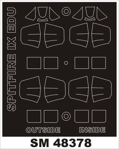 Przejdź do produktu MONTEX SM48378 - 1:48 Spitfire Mk.IX