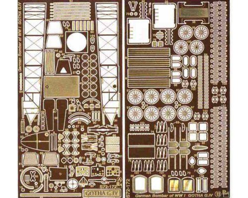 Przejdź do produktu PART S72172 - 1:72 Gotha G.IV