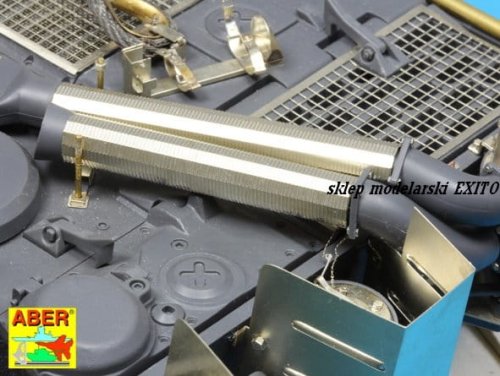 Przejdź do produktu ABER 16031 - 1:16 Feifel air cleaners tubes for early Tiger I