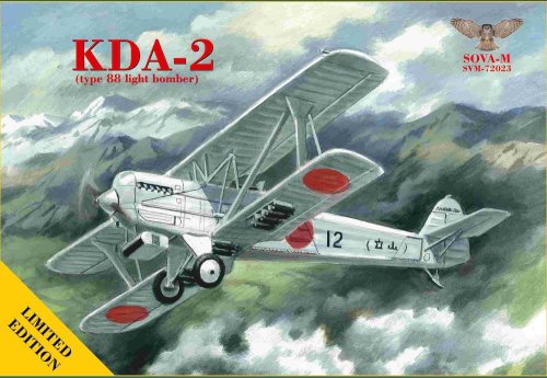 Przejdź do produktu SOVA 72023 - 1:72 KDA-2 type 88 light bomber