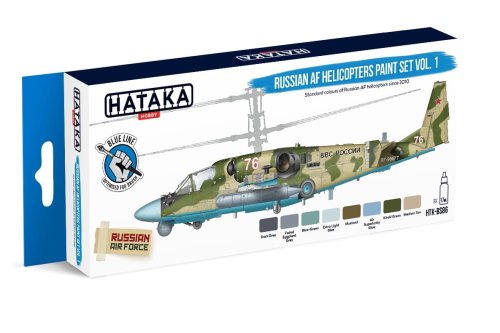 Przejdź do produktu HATAKA BS86 - Zestaw farb Russian AF Helicopters vol.1