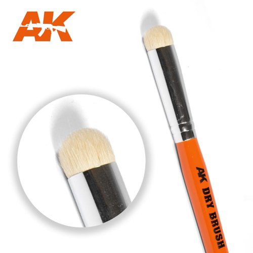 Przejdź do produktu AK INTERACTIVE 621 - Dry Brush - pędzel do techniki suchego pędzla