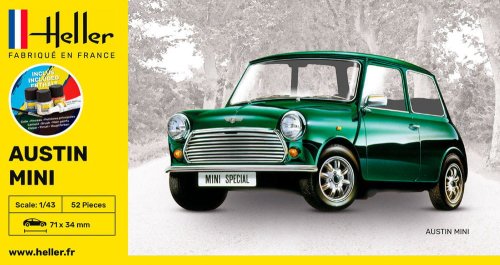 Przejdź do produktu HELLER 56153 - 1:43 Austin Mini - Starter Kit
