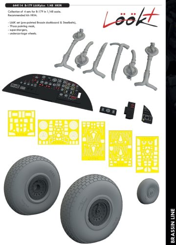 Przejdź do produktu EDUARD 644114 - 1:48 B-17F LööKplus